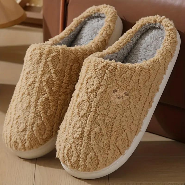 Tinsel - Comfy Soft Slippers for Women-Coffee-4-Nora Luxe