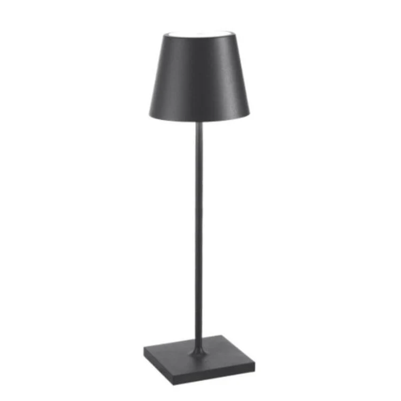 Touch-Sensitive LED Table Lamp - LumiFlex-Black-Nora Luxe