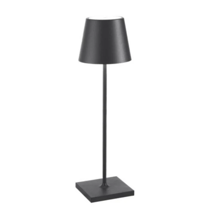 Touch-Sensitive LED Table Lamp - LumiFlex-Black-Nora Luxe