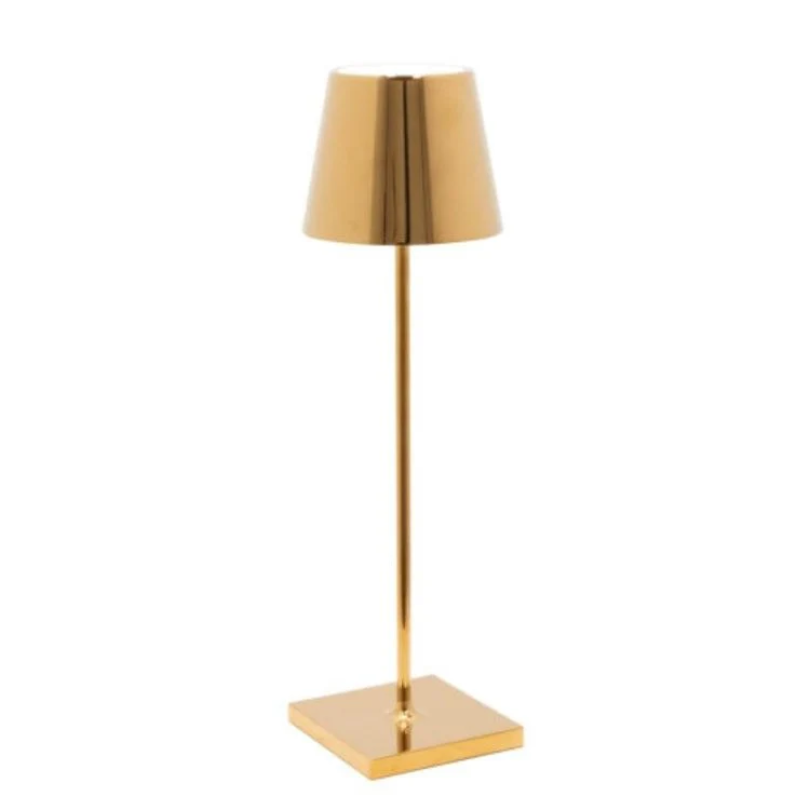 Touch-Sensitive LED Table Lamp - LumiFlex-Gold-Nora Luxe