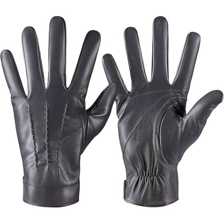 Touchscreen Winter Gloves with Cashmere Lining - Julien-Gray-S-Nora Luxe