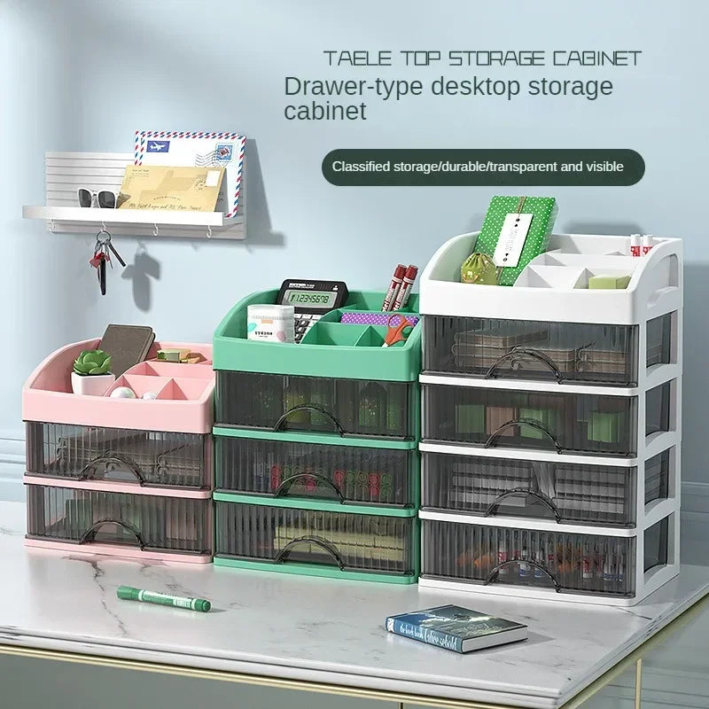 Transparent Acrylic Make-up Organizer - Clarityn-1-The Livary