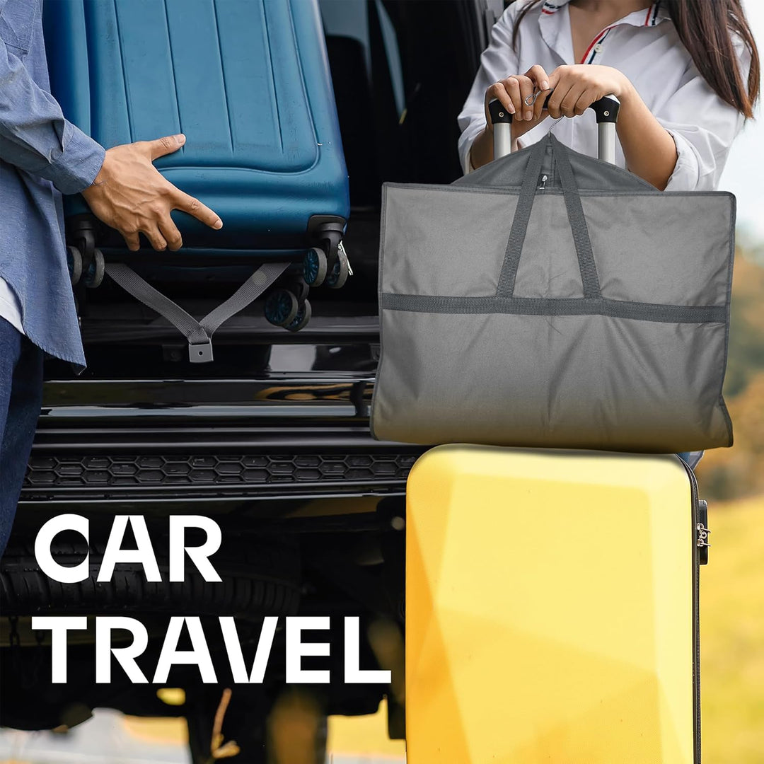 Heavy-Duty Travel Garment Bag with Clear Window & Accessory Pockets – 1+1 FREE
