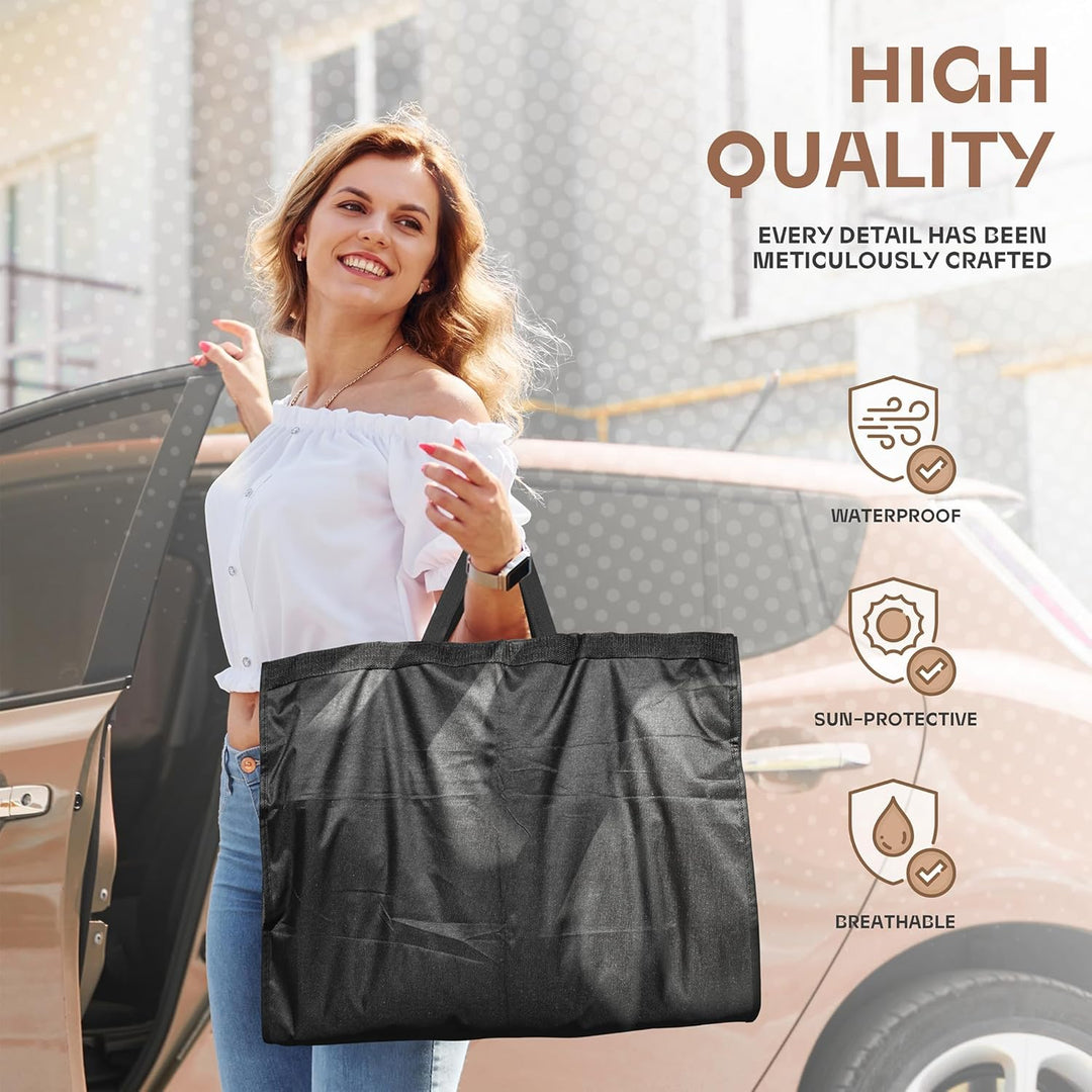 Heavy-Duty Travel Garment Bag with Clear Window & Accessory Pockets – 1+1 FREE