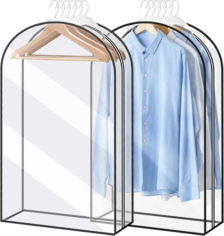 Heavy-Duty Travel Garment Bag with Clear Window & Accessory Pockets – 1+1 FREE