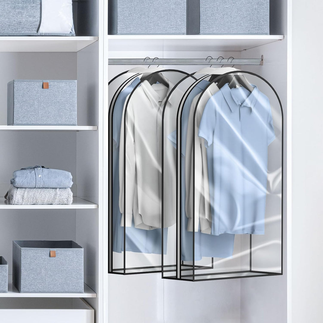 Heavy-Duty Travel Garment Bag with Clear Window & Accessory Pockets – 1+1 FREE