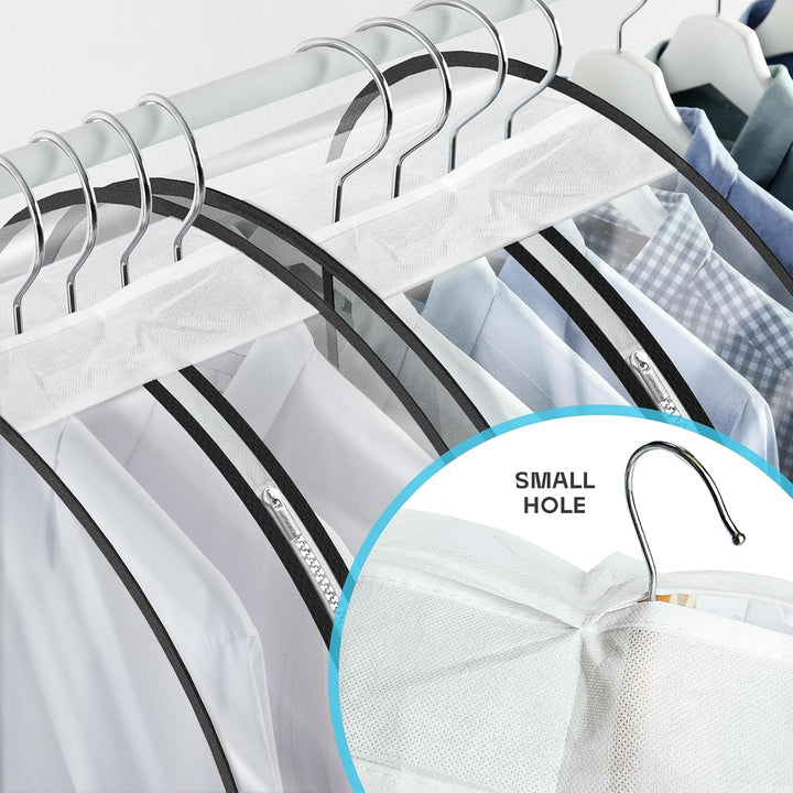 Heavy-Duty Travel Garment Bag with Clear Window & Accessory Pockets – 1+1 FREE