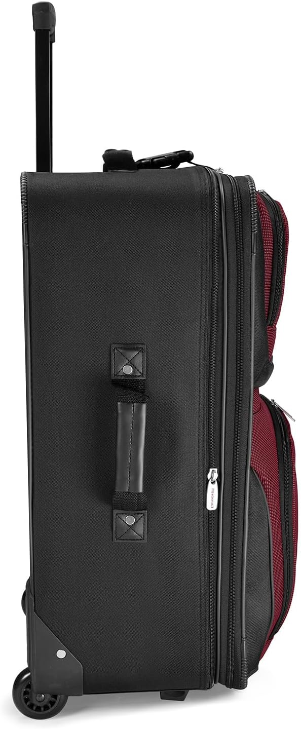8-Piece Soft Shell Luggage Set with Packing Cubes and TSA Lock – TravelMax