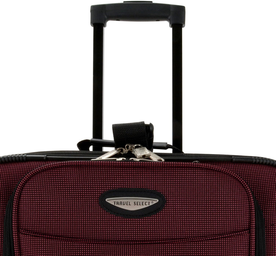 8-Piece Soft Shell Luggage Set with Packing Cubes and TSA Lock – TravelMax