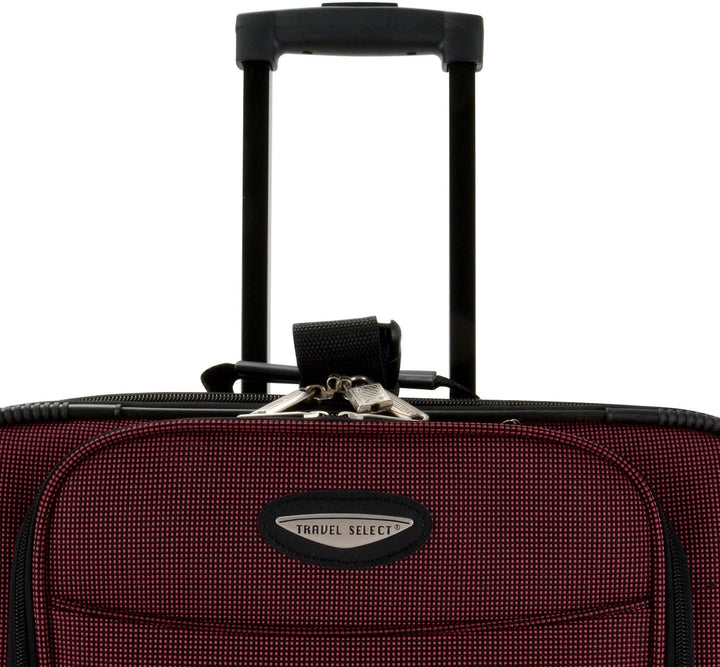 8-Piece Soft Shell Luggage Set with Packing Cubes and TSA Lock – TravelMax
