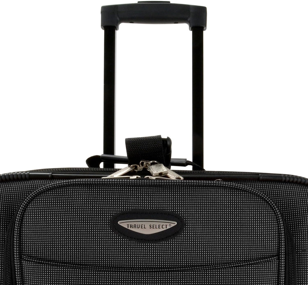 8-Piece Soft Shell Luggage Set with Packing Cubes and TSA Lock – TravelMax