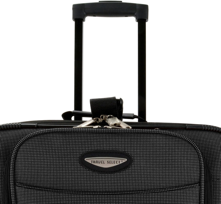 8-Piece Soft Shell Luggage Set with Packing Cubes and TSA Lock – TravelMax