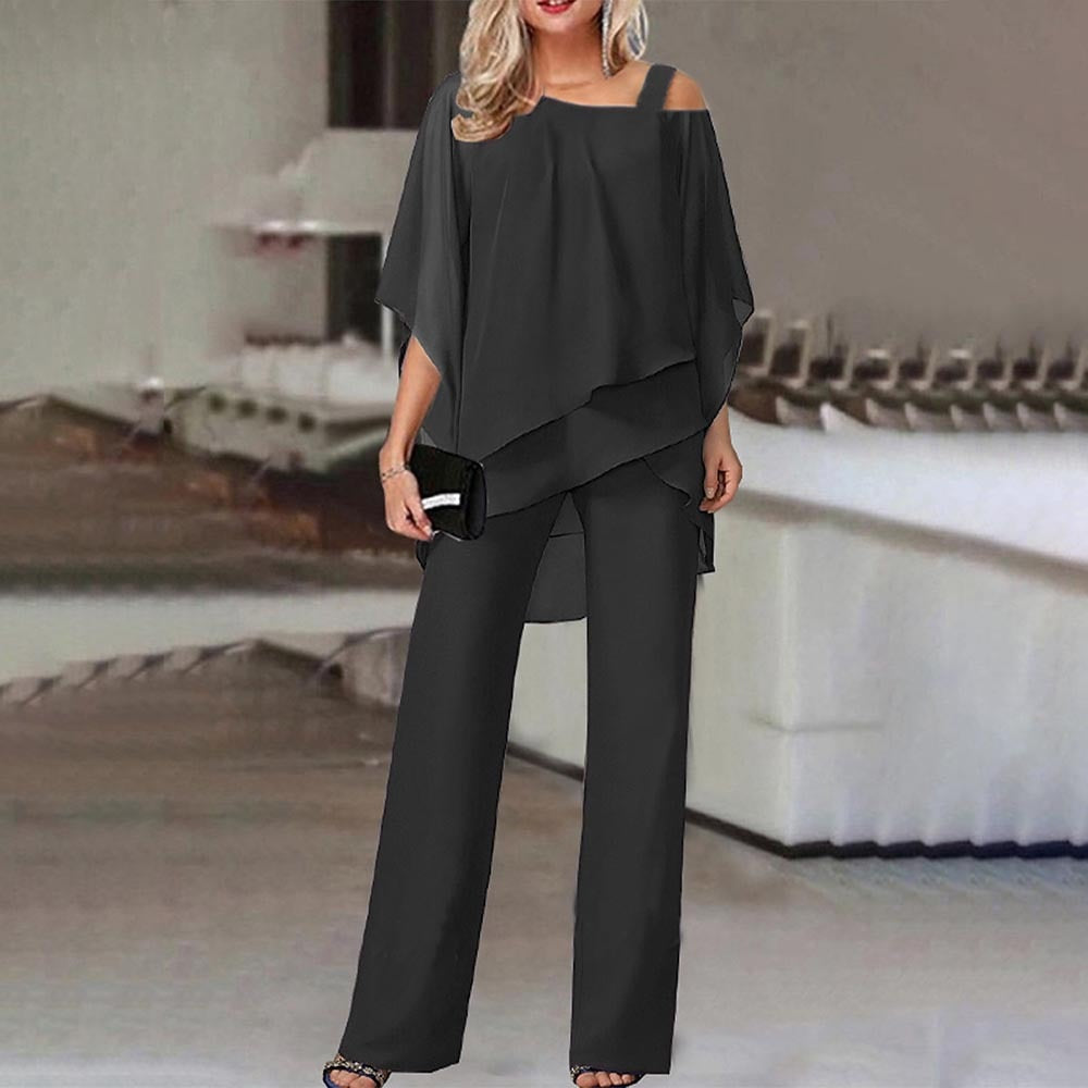 Trendy 2-Piece Women's Outfit - Eliza-Black-S-Nora Luxe