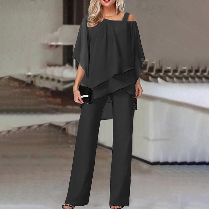 Trendy 2-Piece Women's Outfit - Eliza-Black-S-Nora Luxe