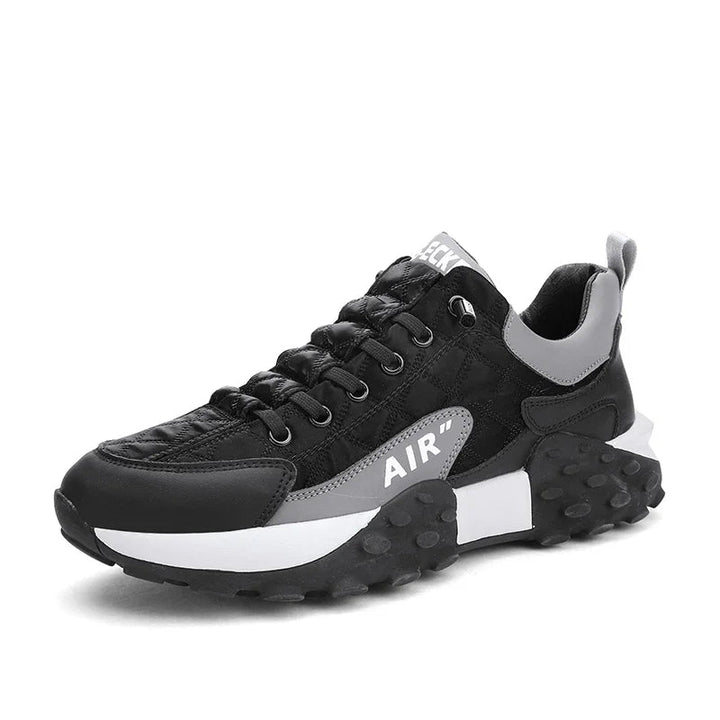 Trendy Air Cushion Sneakers for Men - Noah-Black-6-Nora Luxe
