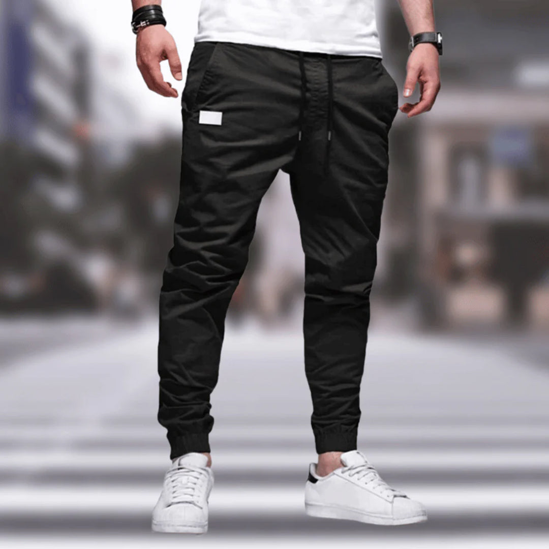 Trendy and Comfortable Trousers - Axel-Black-M-Nora Luxe