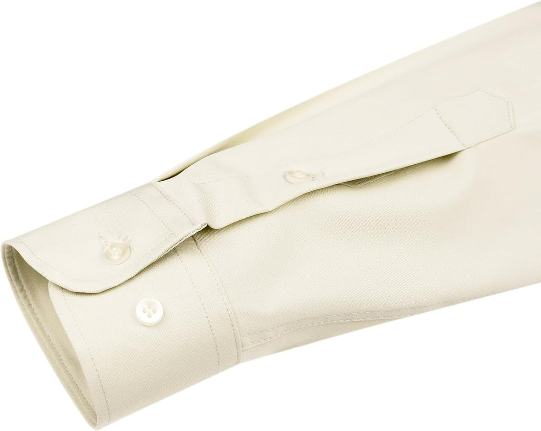 Trendy Anti-Crease Shirt for Men - Tom-Black-S-Nora Luxe