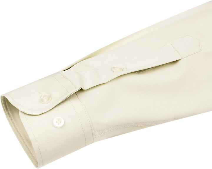 Trendy Anti-Crease Shirt for Men - Tom-Black-S-Nora Luxe