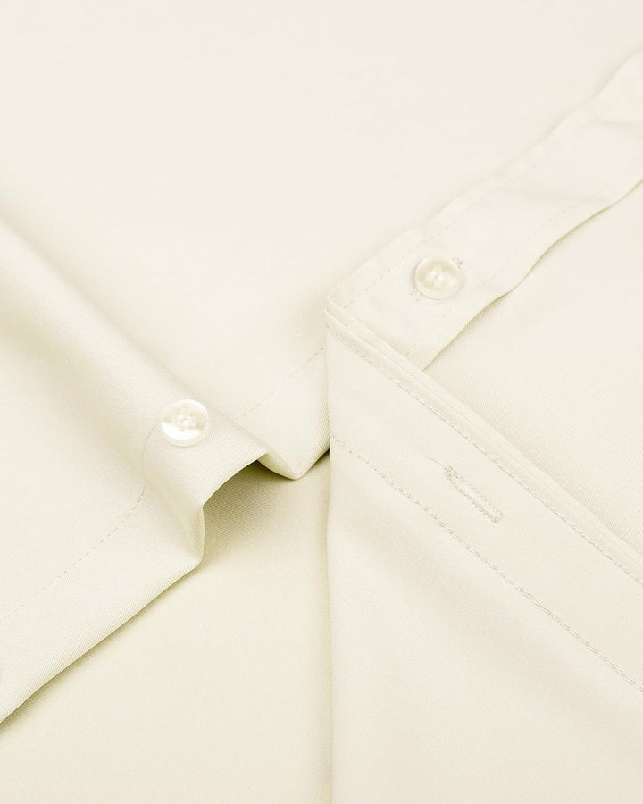 Trendy Anti-Crease Shirt for Men - Tom-Black-S-Nora Luxe
