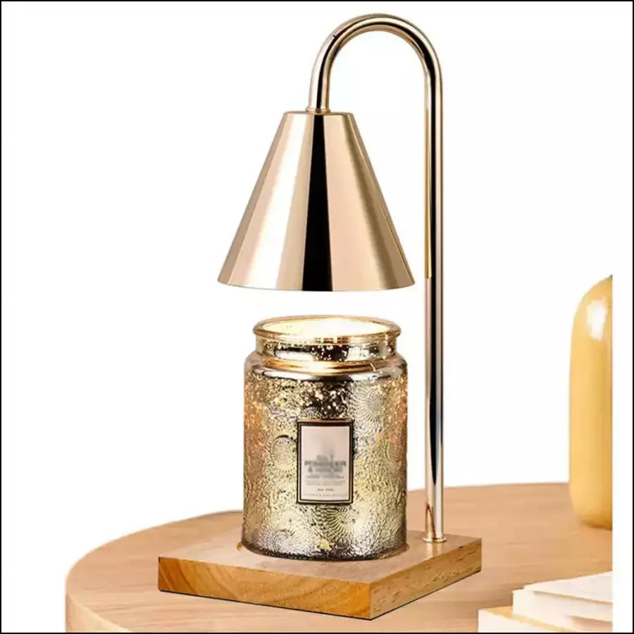 Trendy Atmospheric Candle Warmer Lamp - Sophia-White-Nora Luxe