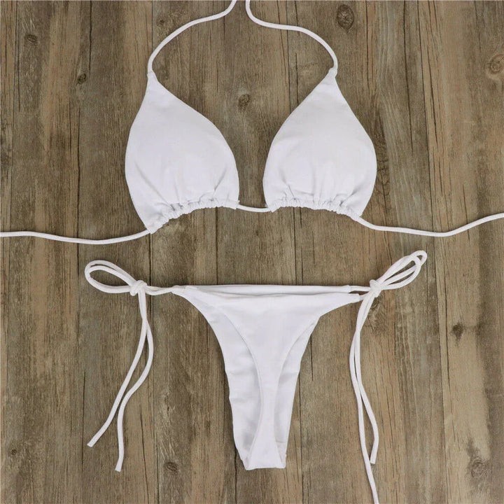 Trendy Bikini Set - Elena-Bordeaux-S-Nora Luxe