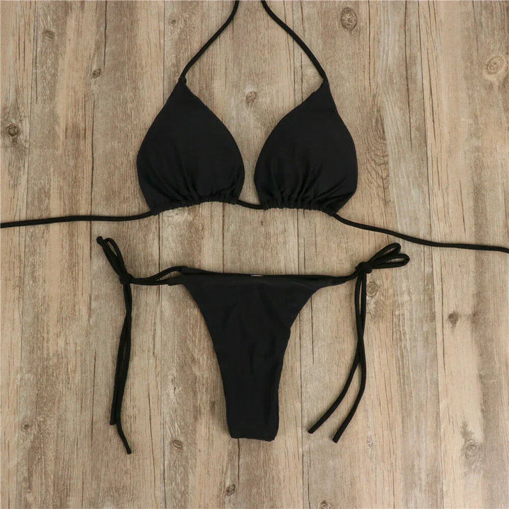 Trendy Bikini Set - Elena-Bordeaux-S-Nora Luxe