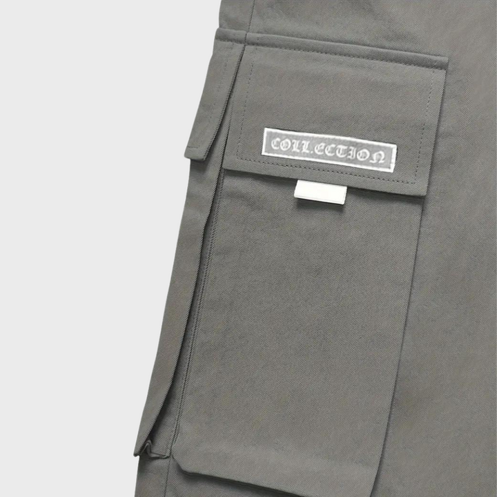 Trendy Casual Cargo Trousers - Joris-Khaki-S-Nora Luxe