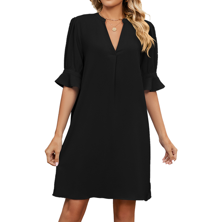 Trendy Casual Dress - Isadora-Light blue-S-Nora Luxe