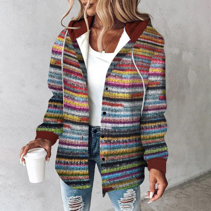 Trendy Colorful Women's Cardigan - Amélie-S-Nora Luxe