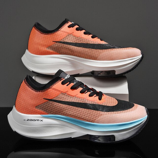 Trendy & Comfortable Men's Sneakers with Flexible Sole – Orion-Orange-5.5-Nora Luxe