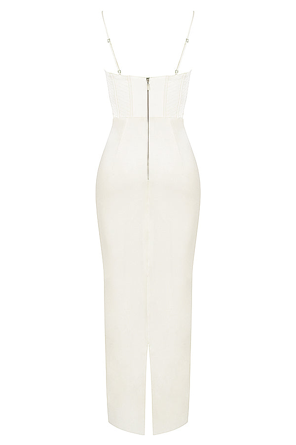 Trendy Corset Maxi Dress - Isabella-Black-XS-Nora Luxe
