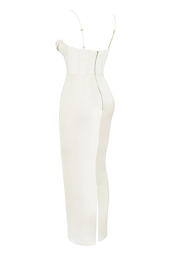 Trendy Corset Maxi Dress - Isabella-Black-XS-Nora Luxe