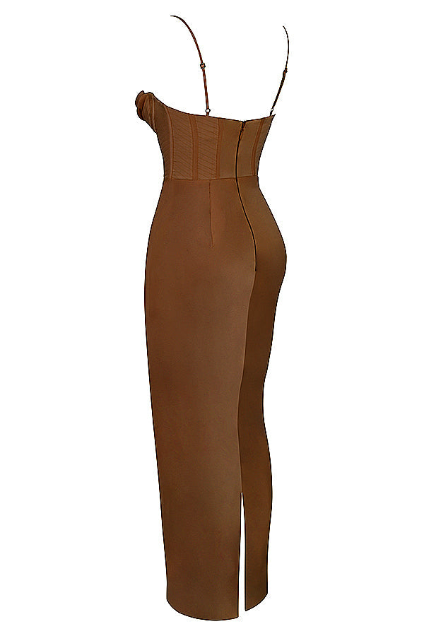 Trendy Corset Maxi Dress - Isabella-Black-XS-Nora Luxe