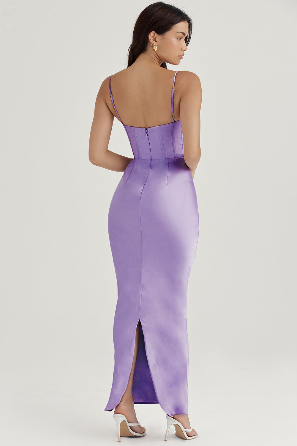 Trendy Corset Maxi Dress - Isabella-Black-XS-Nora Luxe