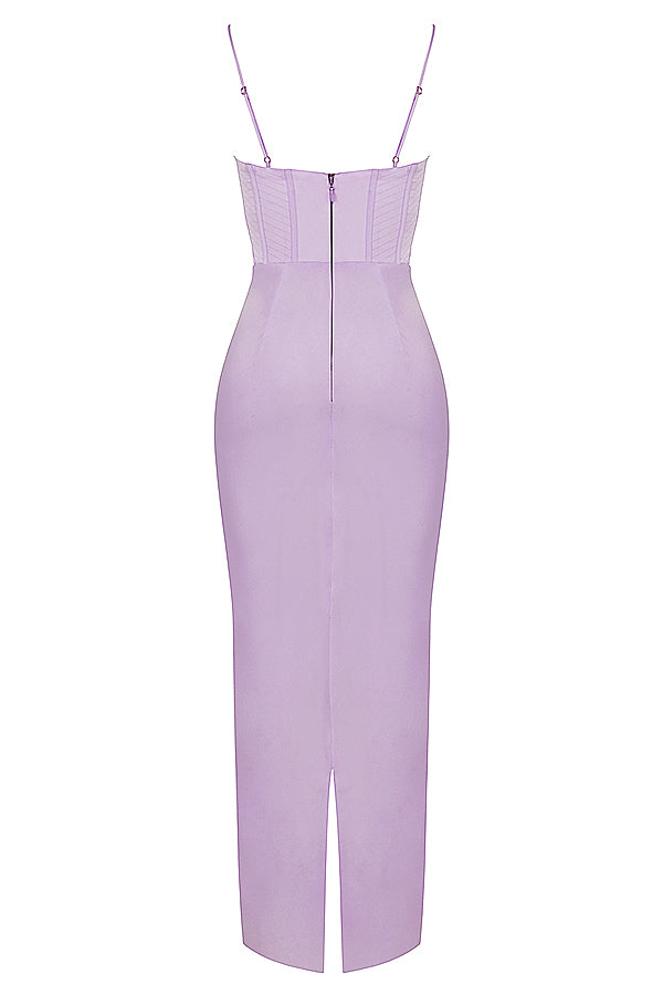 Trendy Corset Maxi Dress - Isabella-Black-XS-Nora Luxe