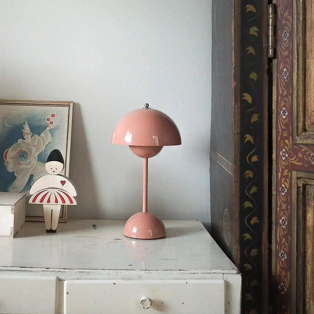 Trendy Design Table Lamps - LuminaElegance-Light pink-Nora Luxe