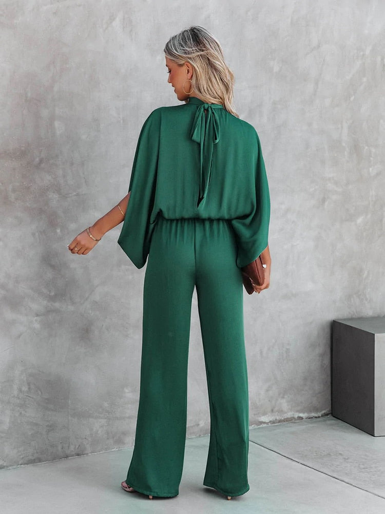 Trendy Green Jumpsuit - Chloe-S-Nora Luxe