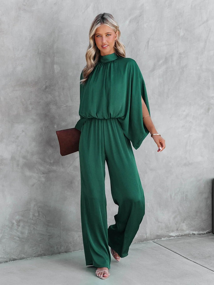 Trendy Green Jumpsuit - Chloe-S-Nora Luxe