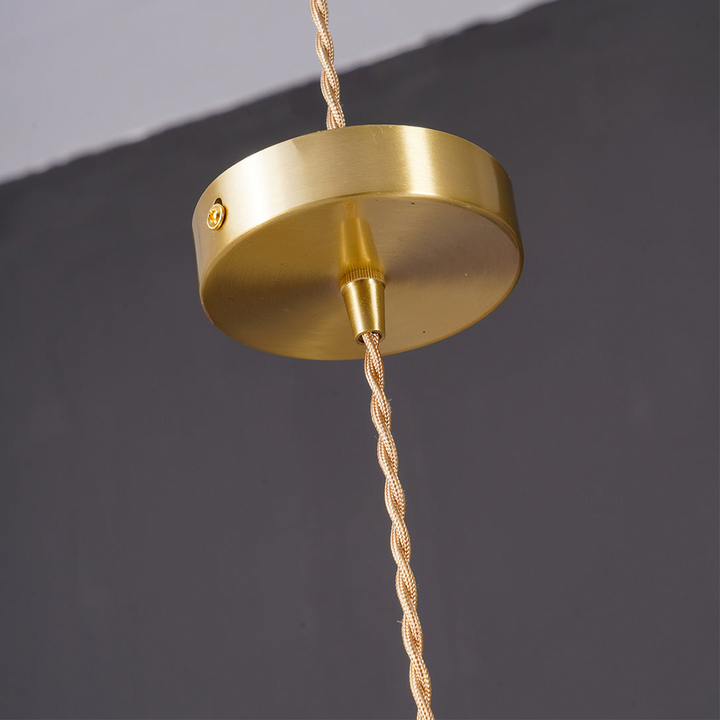 Trendy Hibiscus Flower Pendant Lamp - FlowerLite-Green-D9.06 × H4.72 in-Nora Luxe