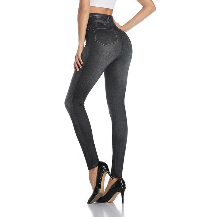 Trendy Jeans Legging - Stella-Blue-S-M-Nora Luxe