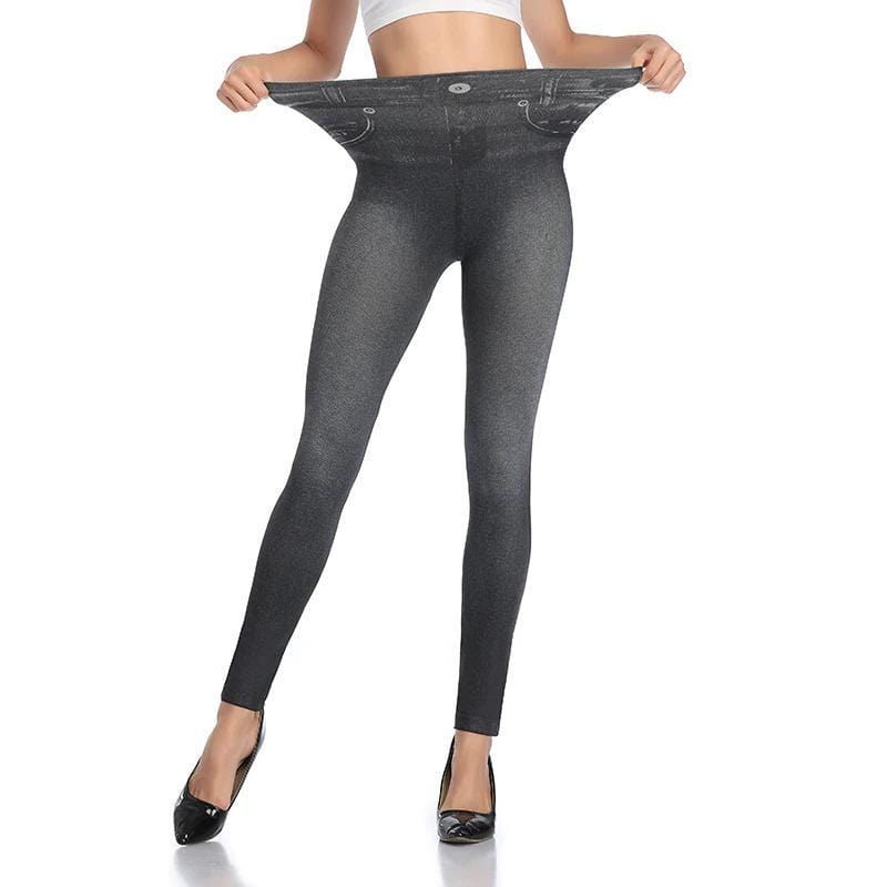 Trendy Jeans Legging - Stella-Blue-S-M-Nora Luxe