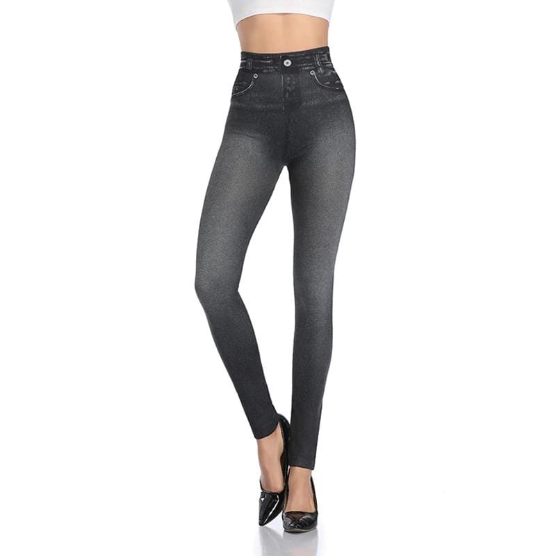 Trendy Jeans Legging - Stella-Blue-S-M-Nora Luxe
