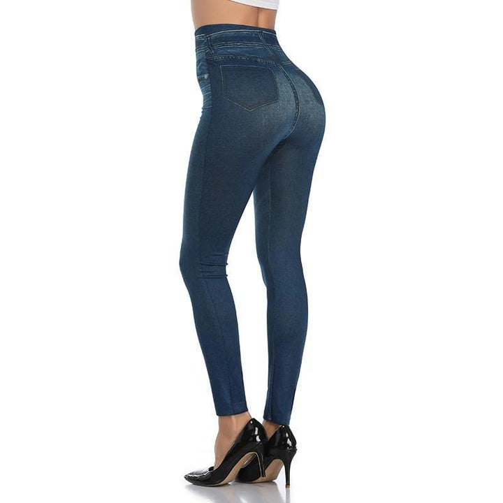 Trendy Jeans Legging - Stella-Blue-S-M-Nora Luxe