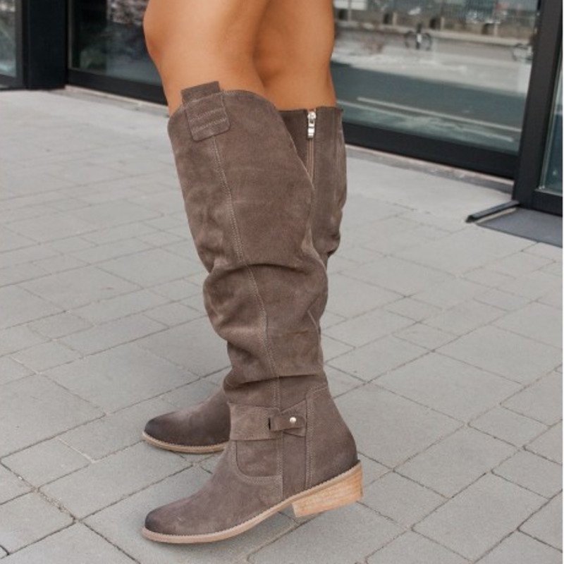 Trendy Ladies' Boots - Bella-Brown-2.5-Nora Luxe