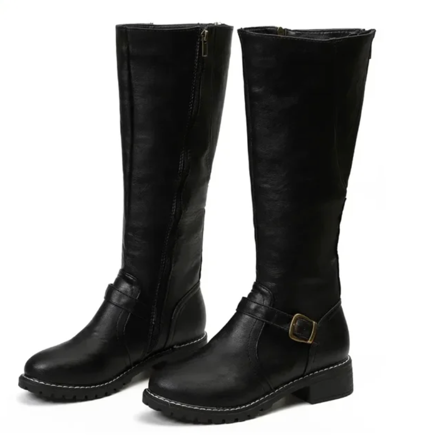 Trendy Ladies Boots - Emma-Black-4.0-Nora Luxe