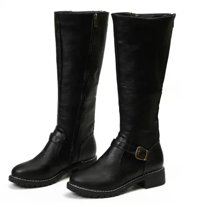 Trendy Ladies Boots - Emma-Black-4.0-Nora Luxe