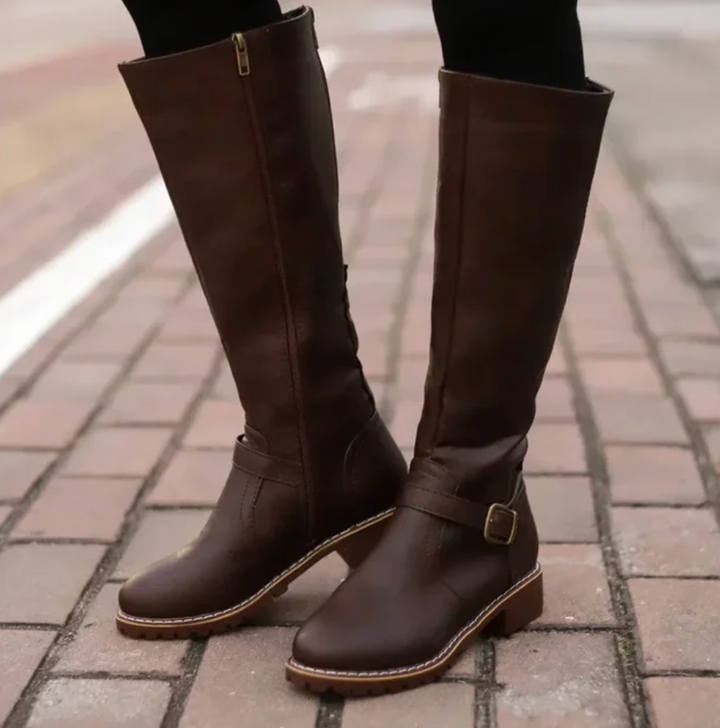 Trendy Ladies Boots - Emma-Brown-4.0-Nora Luxe