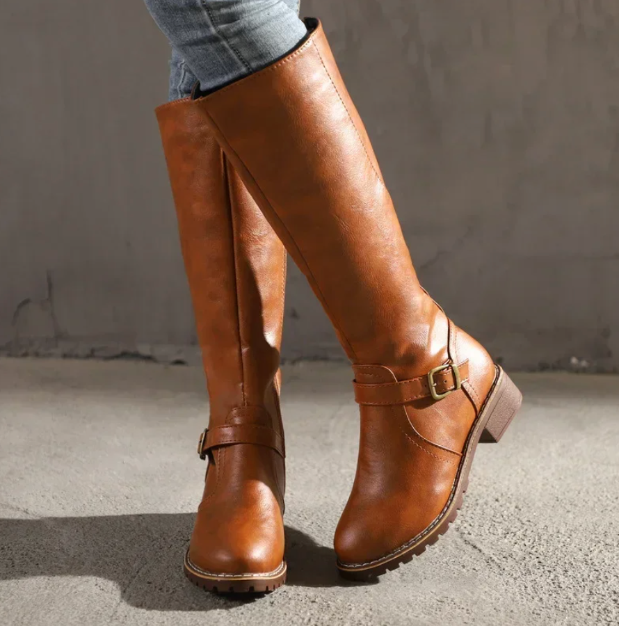 Trendy Ladies Boots - Emma-Brown-4.0-Nora Luxe