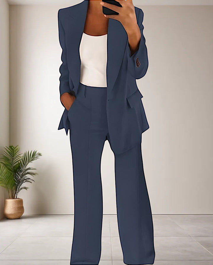 Trendy Ladies Jumpsuit - Isabella-Dark Blue-S-Nora Luxe