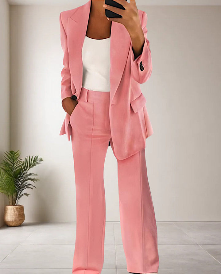 Trendy Ladies Jumpsuit - Isabella-Pink-S-Nora Luxe
